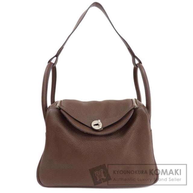 エルメス HERMES  リンディ30 シルバー金具  ハンドバッグ トリヨン レディース  中古