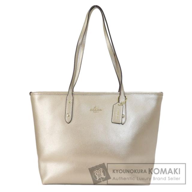 コーチ COACH F56129  ロゴ  トートバッグ レザー レディース  中古の通販は