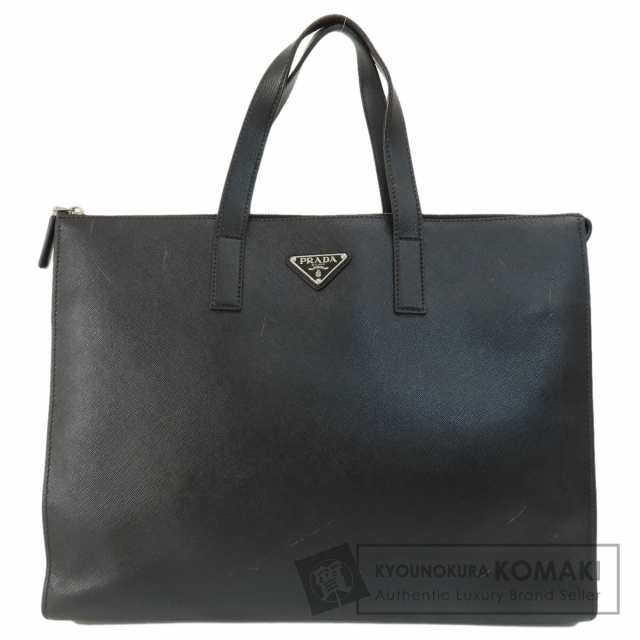 プラダ PRADA サフィアーノ トートバッグ レザー レディース 中古