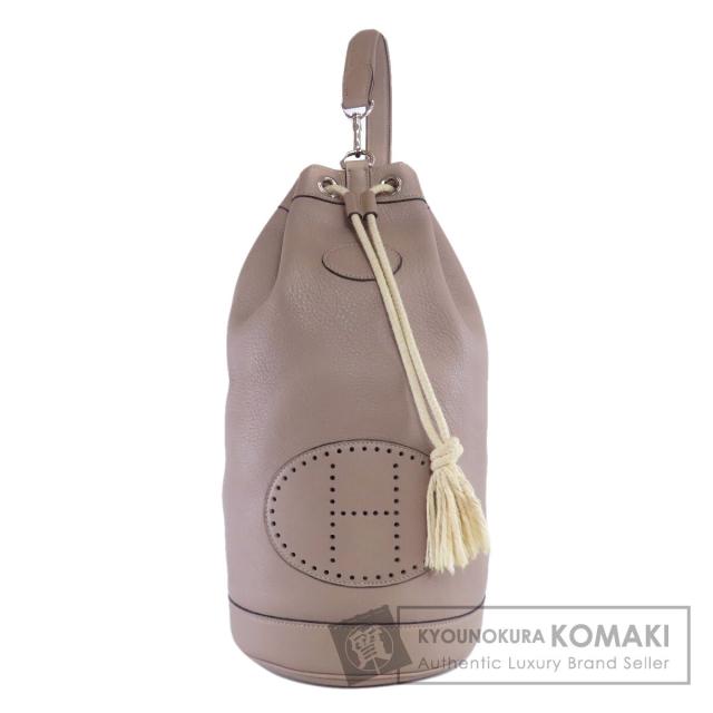 エルメス HERMES  ランチ ワンショルダー  トートバッグ カーフ レディース  中古