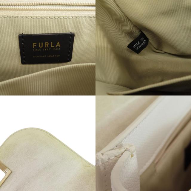 フルラ Furla アーチロゴ ショルダーバッグ レザー レディース 中古