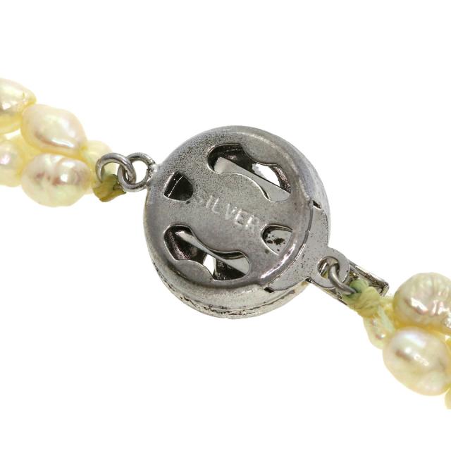 セレクトジュエリー SELECT JEWELRY 淡水パール 真珠 2本セット ネックレス シルバー 中古 ネックレス