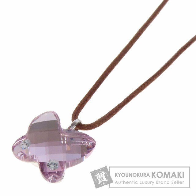 スワロフスキー SWAROVSKI バタフライモチーフ ネックレス