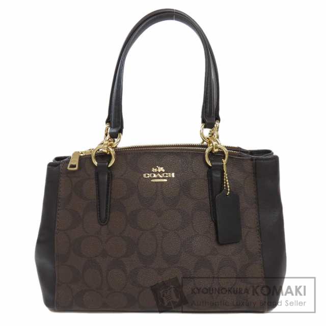 コーチ COACH F58290  シグネチャー  ハンドバッグ PVC レディース  中古の通販は