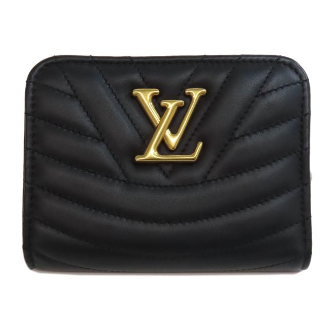 ルイヴィトン LOUIS VUITTON M63789  ニューウェーブ  二つ折り財布（小銭入れあり） カーフ 中古の通販は