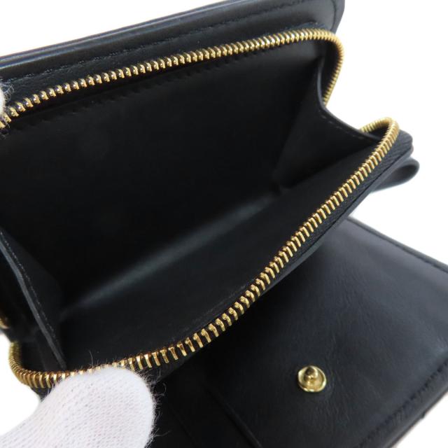 ルイヴィトン LOUIS VUITTON M63789  ニューウェーブ  二つ折り財布（小銭入れあり） カーフ 中古の通販は