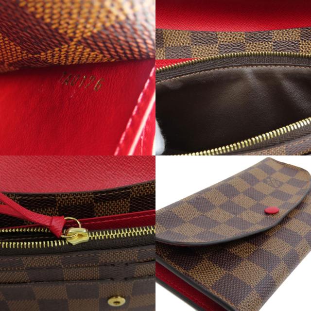 ルイヴィトン LOUIS VUITTON M60697 ポルトフォイユ・エミリー 長財布（小銭入れあり） 中古_8