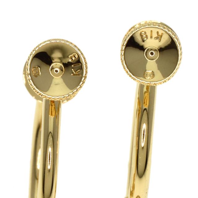 ミキモト MIKIMOTO  パール 真珠  イヤリング K18イエローゴールド レディース  中古の通販は