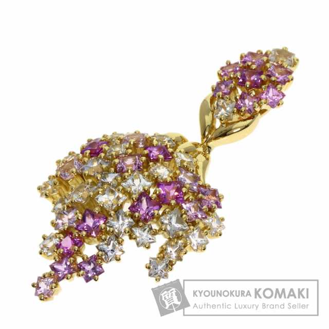 セレクトジュエリー SELECT JEWELRY ピンクサファイア ペンダントトップ 中古