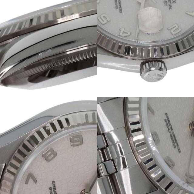 ロレックス ROLEX 16234  デイトジャスト  腕時計 ステンレススチール SS K18WG  メンズ  中古の通販は