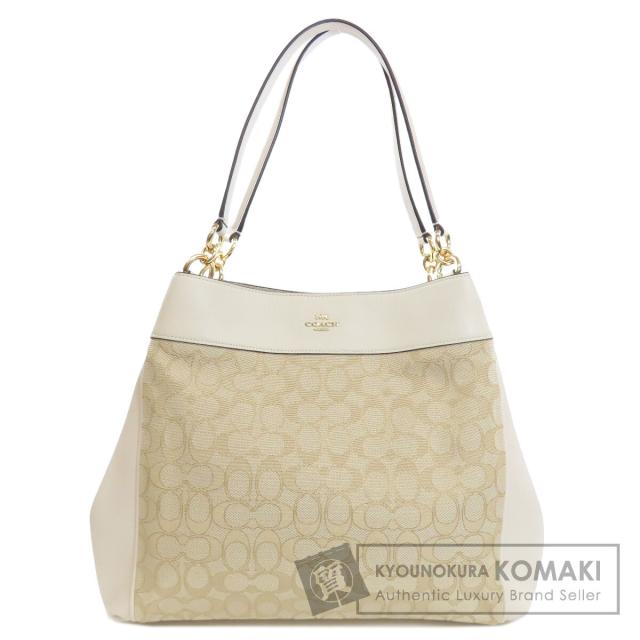コーチ COACH F27579  シグネチャー  トートバッグ キャンバス レディース  中古の通販は