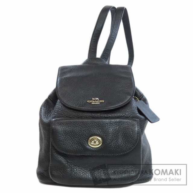 コーチ COACH F37621 ロゴ リュック・デイパック レザー レディース 中古