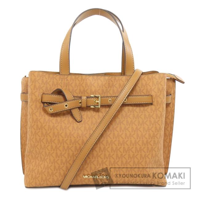 マイケルコース Michael Kors  エミリア 2WAY  ハンドバッグ PVC レディース  中古