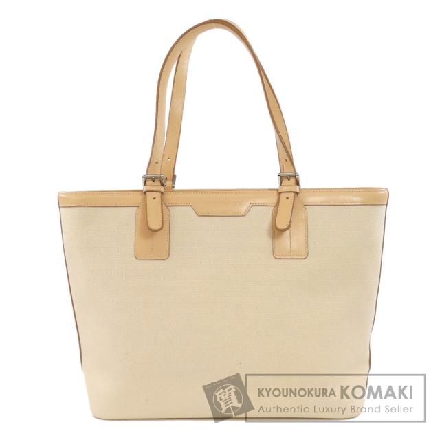 バーバリー BURBERRY  ロゴ  トートバッグ キャンバス レディース  中古の通販は