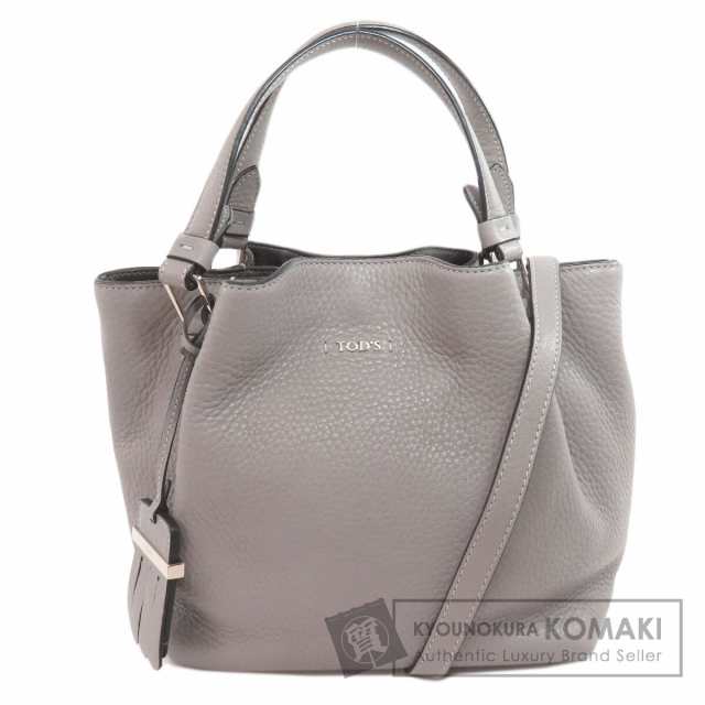 トッズ TODS 2WAY ハンドバッグ レザー レディース 中古