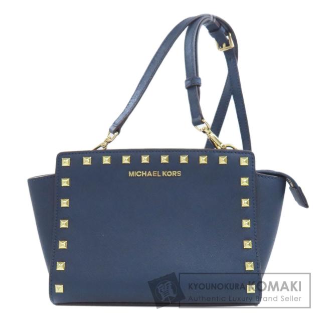 マイケルコース Michael Kors  スタッズ  ショルダーバッグ PVC レディース  中古