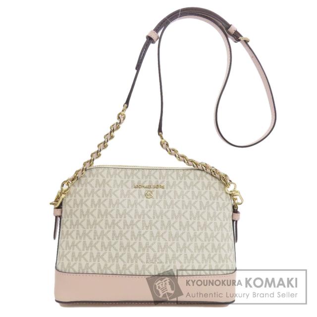 マイケルコース Michael Kors  MKシグネチャー  ショルダーバッグ PVC レディース  中古