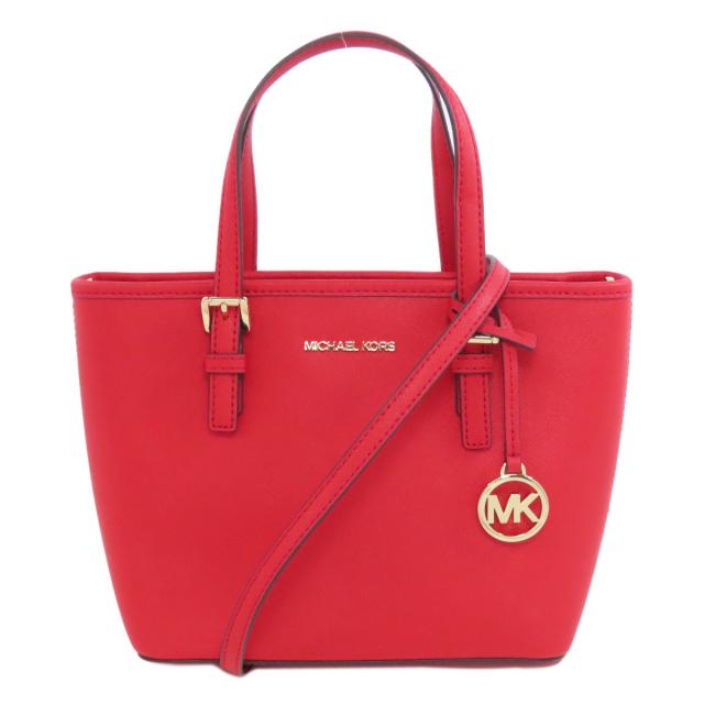 MICHAEL KORS 2wayバッグ 赤マイケルコース／Michael Kors バッグ  