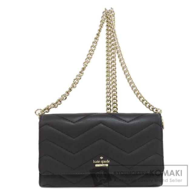 ケイトスペード kate spade  チェーンウォレット  長財布（小銭入れあり） レザー 中古の通販は