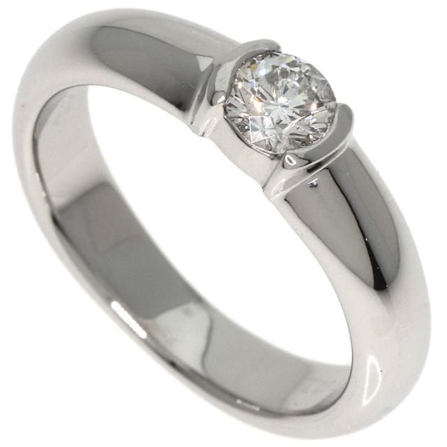 ティファニー TIFFANY&Co.  ドッツ ソリティア 1P ダイヤモンド  リング・指輪 プラチナPT950 中古