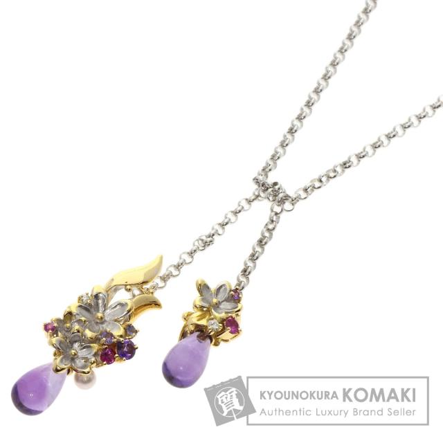 セレクトジュエリー SELECT JEWELRY  アメジスト Saori Tajima フラワーモチーフ  中古の通販は