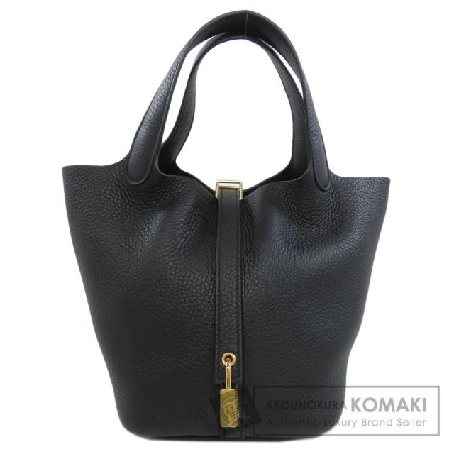 エルメス HERMES  ピコタンロックPM ゴールド金具  ハンドバッグ トリヨンクレマンス 中古