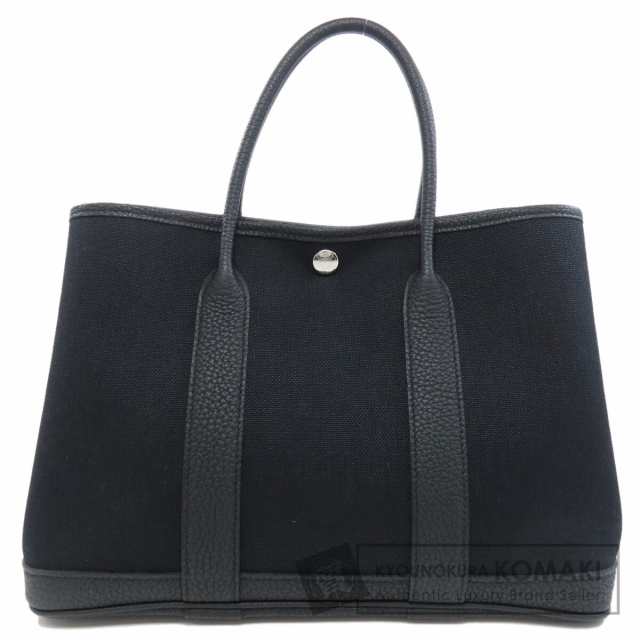 エルメス HERMES  ガーデンパーティTPM シルバー金具  トートバッグ トワルミリタリー 中古の通販は 237,083円
