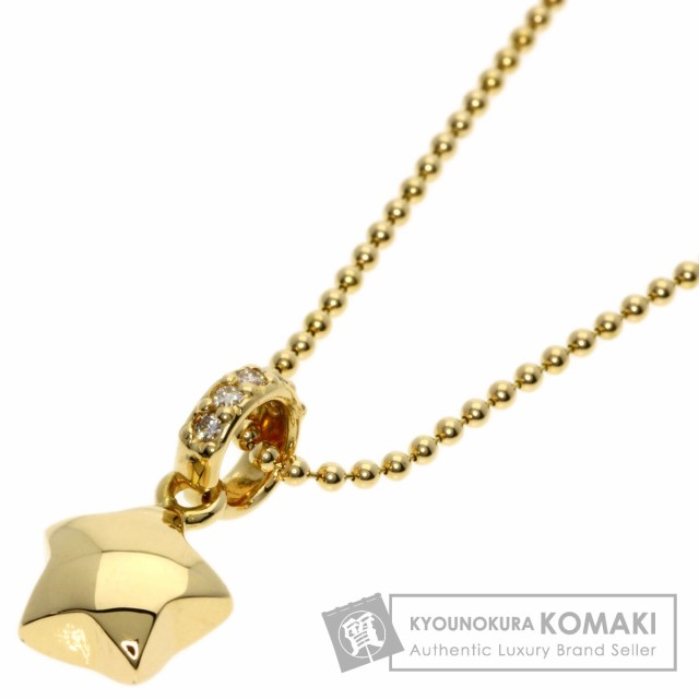 スタージュエリー STAR JEWELRY ダイヤモンド スターモチーフ ネックレス 中古