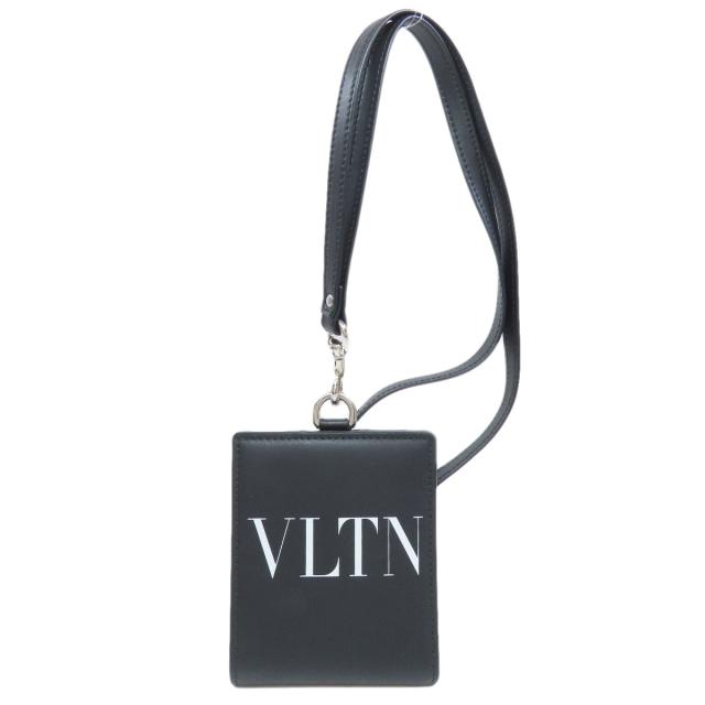 バレンティノ VALENTINO ネックウォレット 二つ折り財布（小銭入れあり） レザー 中古_1