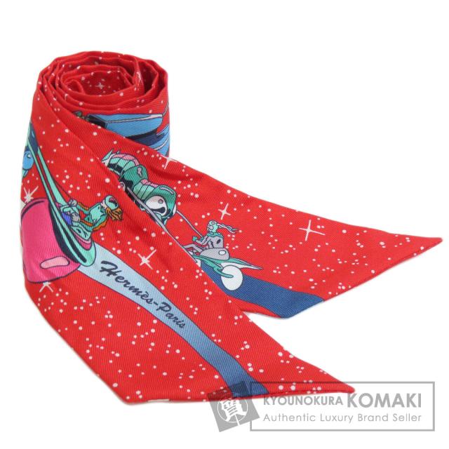 エルメス HERMES  ツイリー  スカーフ シルク レディース  中古