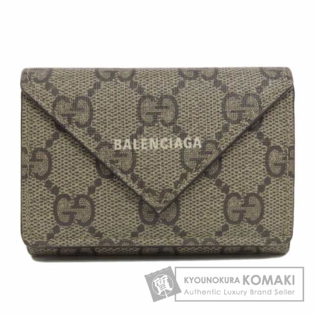 GUCCI×BALENCIAGA コラボ三つ折り財布