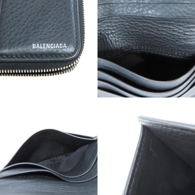 バレンシアガ BALENCIAGA 551933 エブリデイ 二つ折り財布（小銭入れあり） レザー 中古_7