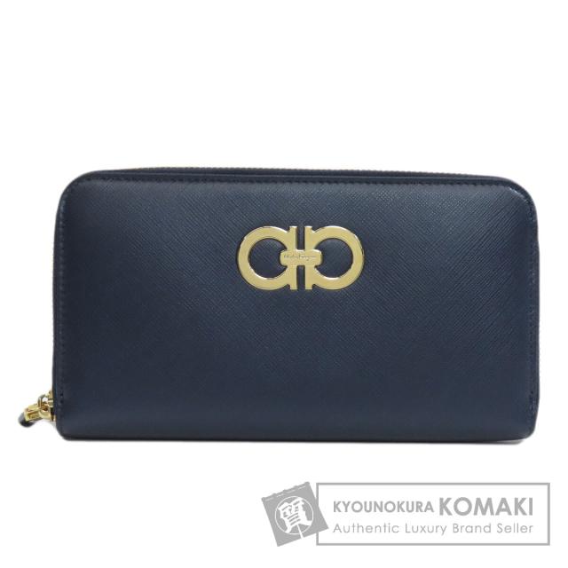 サルヴァトーレフェラガモ Salvatore Ferragamo ガンチーニ金具 長財布 