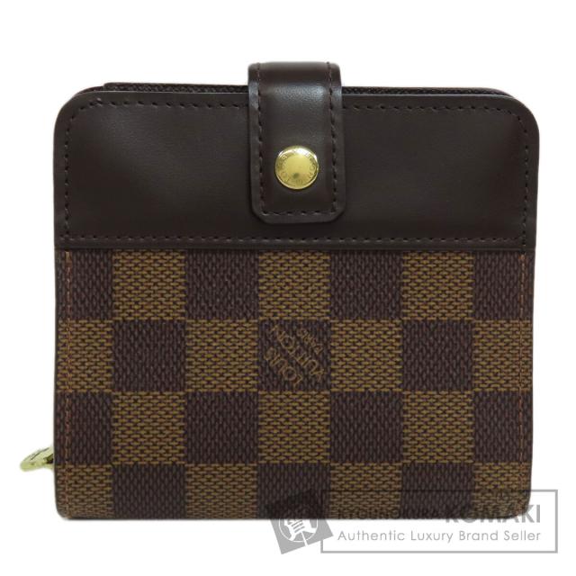 ルイヴィトン LOUIS VUITTON M61668  コンパクト・ジップ  二つ折り財布（小銭入れあり） 中古の通販は