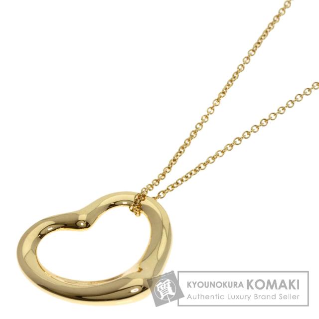 ティファニー TIFFANY&Co.  オープンハート  ネックレス K18イエローゴールド レディース  中古の通販は 67,298円