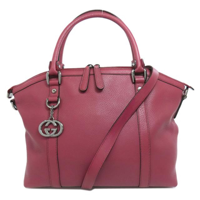 グッチ GUCCI 341508 アウトレット 2WAY トートバッグ レザー レディース 中古_1