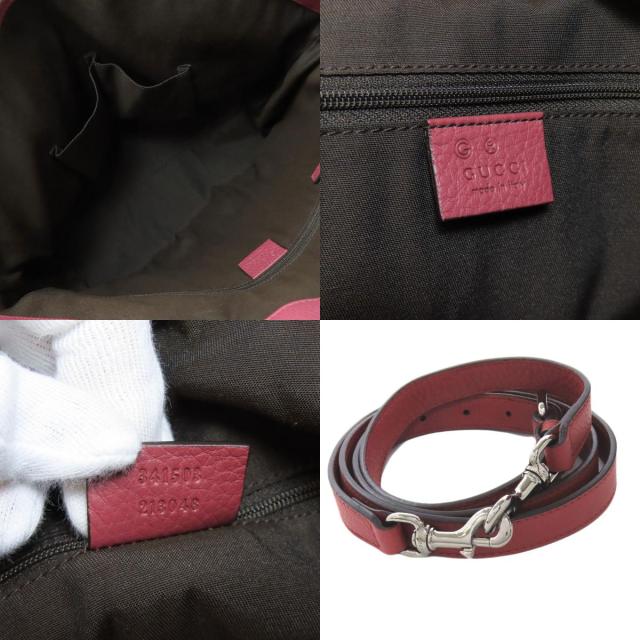 グッチ GUCCI 341508 アウトレット 2WAY トートバッグ レザー レディース 中古_5