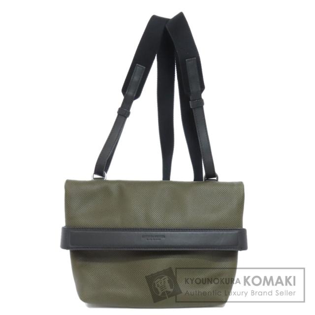 ボッテガヴェネタ BOTTEGA VENETA  ロゴ  ショルダーバッグ PVC レディース  中古