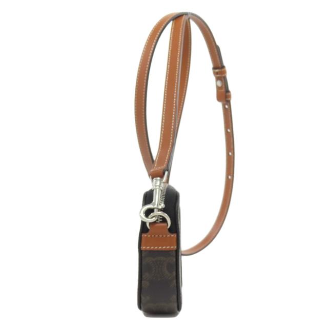 セリーヌ CELINE トリオンフ ショルダーバッグ PVC レディース 中古_3