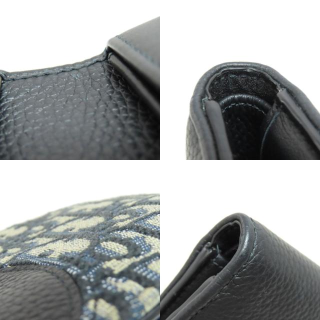 クリスチャンディオール CHRISTIAN DIOR トロッター柄 二つ折り財布（小銭入れあり） 中古_8