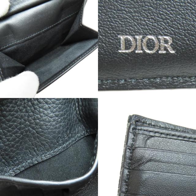 クリスチャンディオール CHRISTIAN DIOR トロッター柄 二つ折り財布（小銭入れあり） 中古_6