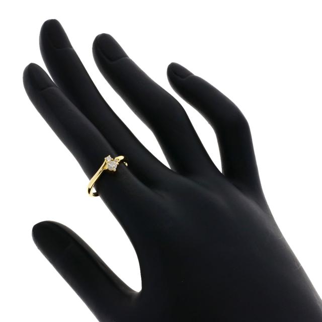 ヴァンドーム VANDOME  ダイヤモンド  リング・指輪 K18イエローゴールド レディース  中古の通販は