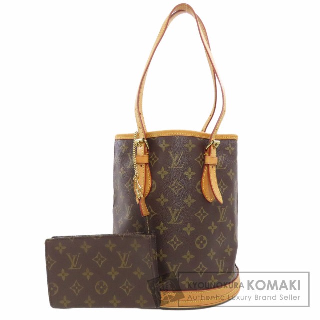 ルイヴィトン LOUIS VUITTON M42238 バケツM バケットPM トートバッグ モノグラムキャンバス 中古