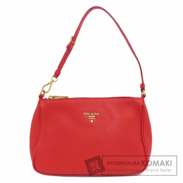 プラダ PRADA ミニショルダー ハンドバッグ レザー レディース 中古