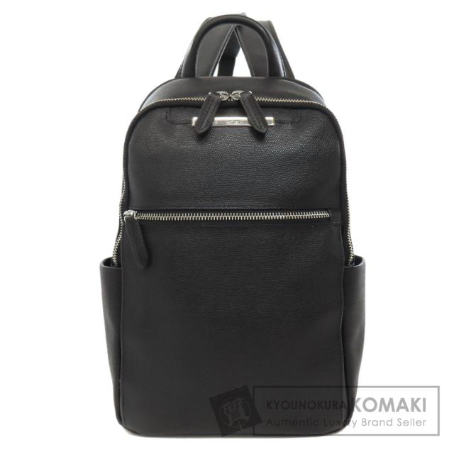 トゥミ TUMI ロゴ リュック・デイパック レザー レディース 中古