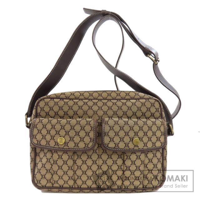 セリーヌ CELINE  ロングショルダー マカダム  ショルダーバッグ キャンバス レディース  中古の通販は 35,450円