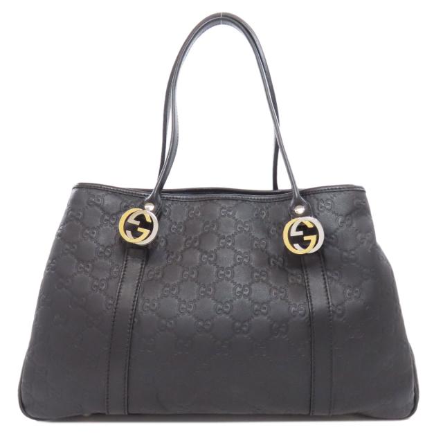 グッチ GUCCI 232957  GGシグネチャー シマ  トートバッグ レザー レディース  中古の通販は