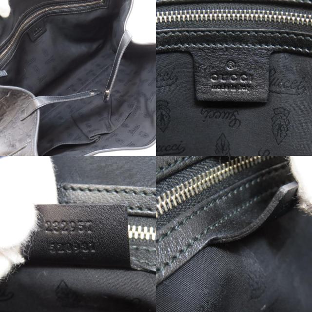 グッチ GUCCI 232957  GGシグネチャー シマ  トートバッグ レザー レディース  中古の通販は