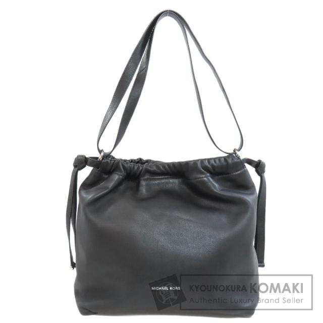 マイケルマイケルコース MICHAEL MICHAEL KORS  ロゴ  ショルダーバッグ レザー レディース  中古