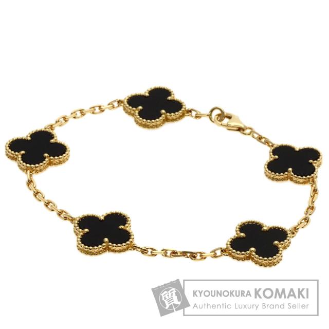 ヴァンクリーフ＆アーペル Van Cleef & Arpels  ヴィンテージ アルハンブラ オニキス  中古の通販は 382,388円